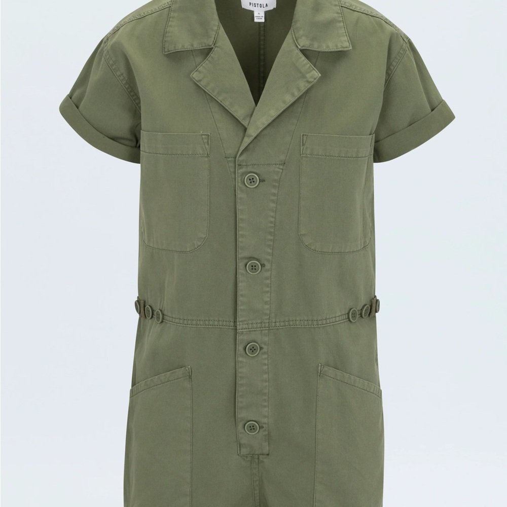 Pistola Parker Romper- Meadow- Sz Large